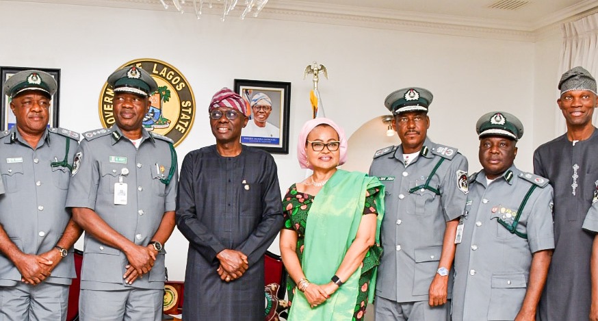 LASG’LL PARTNER WITH CUSTOMS FOR PORTS TURNAROUND, SAYS SANWO-OLU